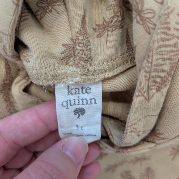 Kate Quinn Neutral Hooded Sweatshirt Tee - Picture 3 of 3